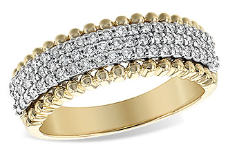 B233-98639: LDS DIA WED RG .50 TW