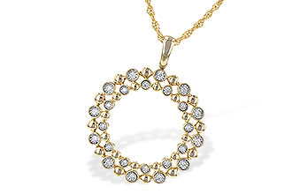 C235-77739: NECKLACE .12 TW
