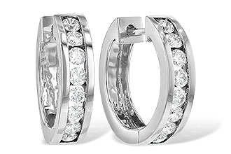 D231-21376: EARRINGS 1 CT TW