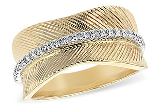 D234-82294: LDS WED RG .22 TW (Y/G & W/G)