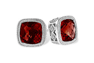 F318-45994: EARR 2.50 TW GARNET