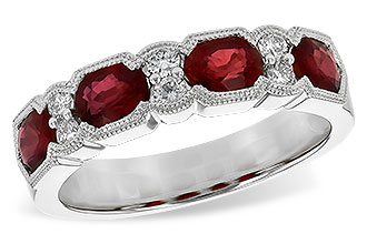 G235-75066: LDS WED RG 1.66 RUBY 1.84 TGW (5x4MM RUBY)