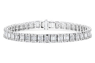 H319-38693: BRACELET 2.72 TW BAGUETTES 4.10 TW