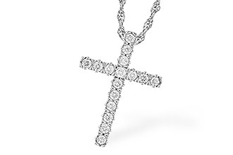 K319-36857: NECKLACE .25 TW