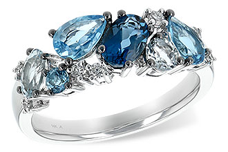 L234-82357: LDS RG 2.05 BLUE TOPAZ 2.16 TGW
