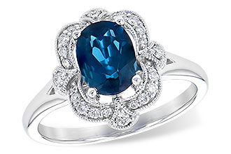 L318-52302: LDS RG 1.35 LONDON BLUE TOPAZ 1.50 TGW